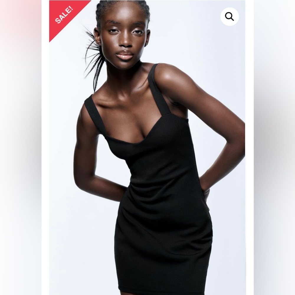 Zara classic little black dress